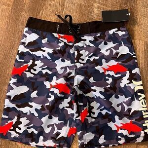 Hurley Boys Board Shorts-Size 8/24‎